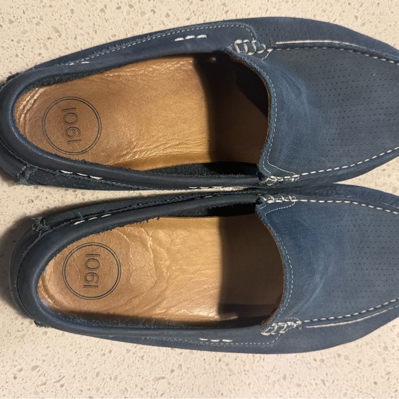 1901 Men’s 9 Leather Loafers M12617 Blue main image 7